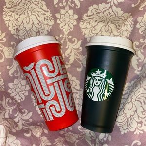 2 Starbucks Holiday 2020 Color Changing Cu…